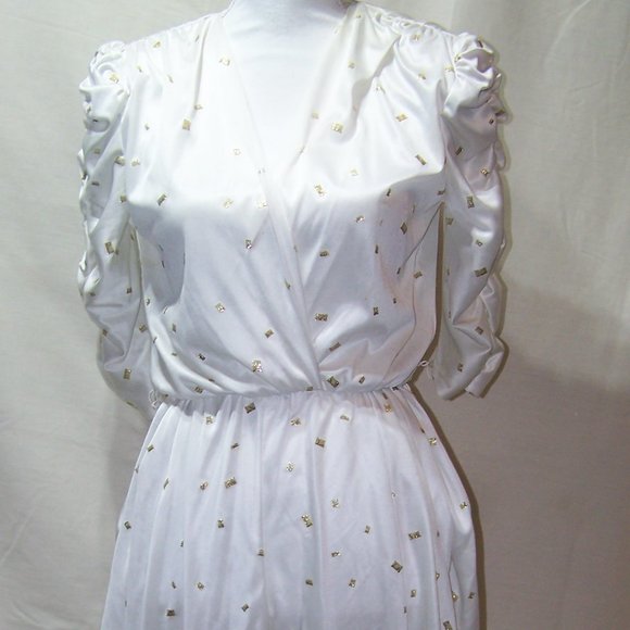 Vintage Diamond's Run Jumpsuit Harem Leg 9/10 Parachute 90's White - Picture 2 of 11